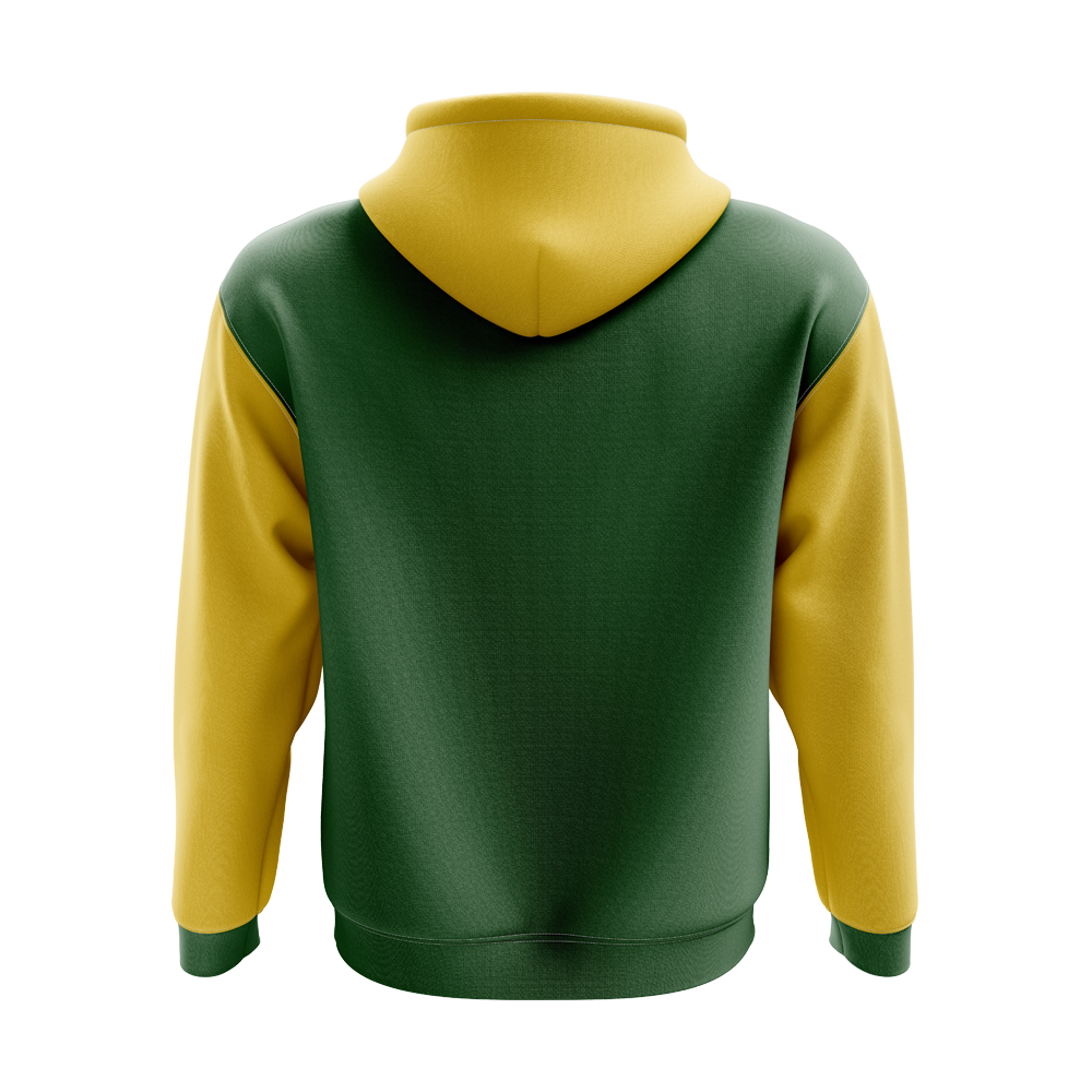 Dominica Concept Country Football Hoody (Green)