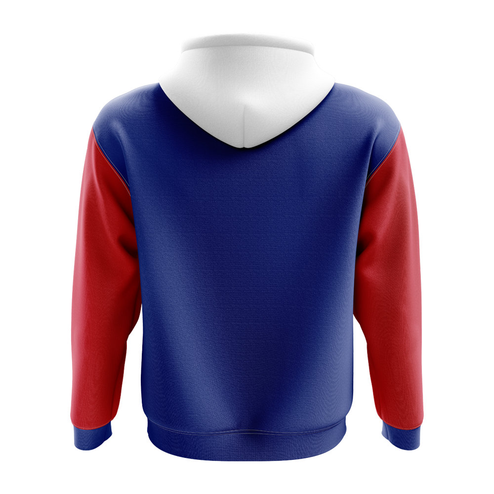 North Korea Concept Country Football Hoody (Blue)