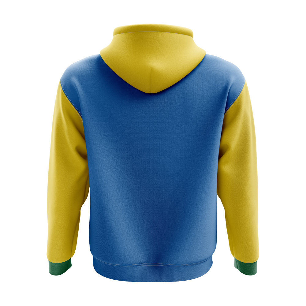 Rwanda Concept Country Football Hoody (Sky)