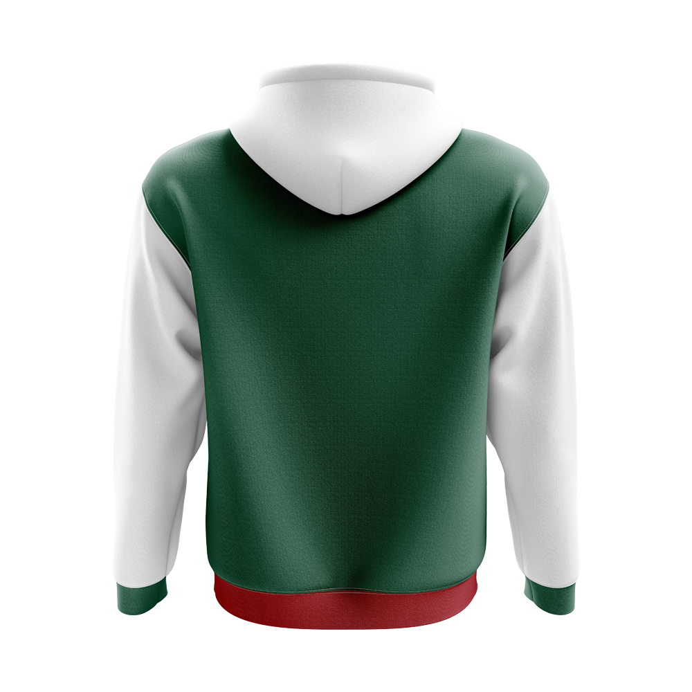 Turkmenistan Concept Country Football Hoody (Green)