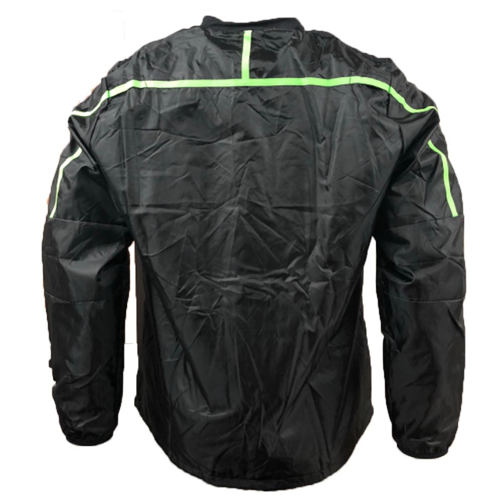 2018-2019 Sporting Lisbon Macron Windbreaker Jacket (Black)