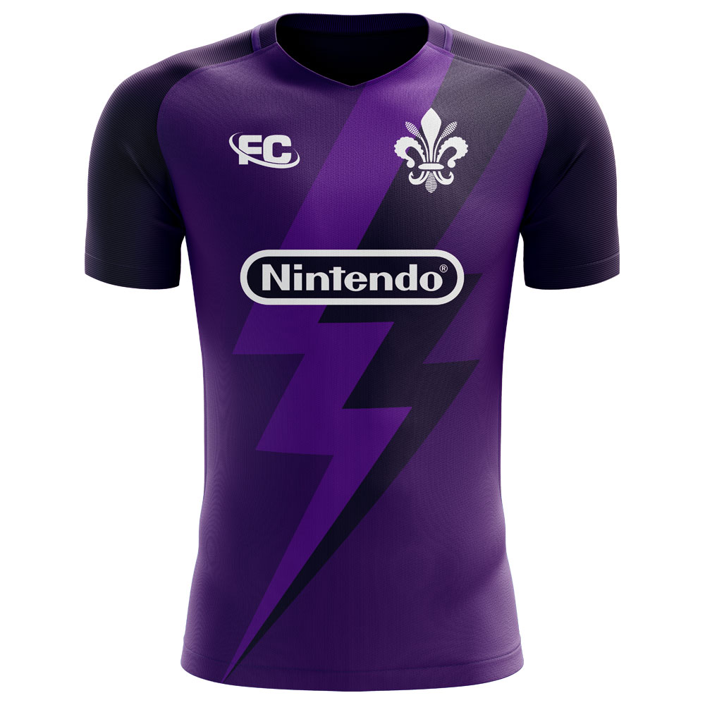 2024-2025 Fiorentina Fans Culture Home Concept Shirt (Thereau 77)