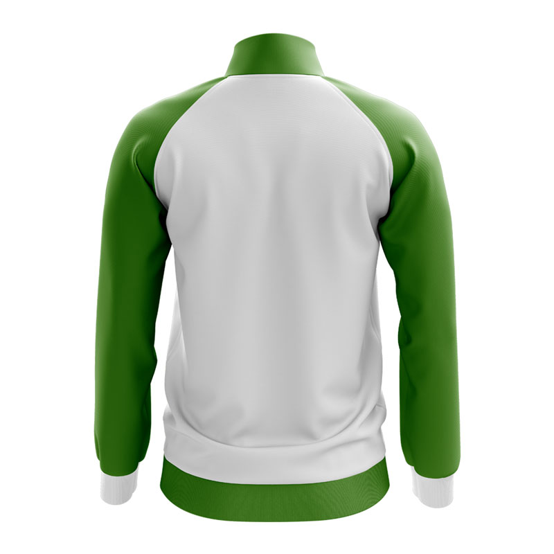 Equatorial Guinea Concept Football Track Jacket (White) - Kids