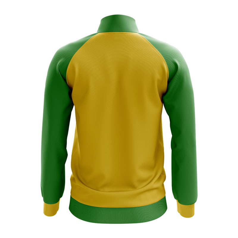 Guinea Bissau Bissau Concept Football Track Jacket (Yellow)