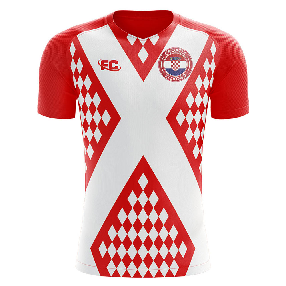 2018-2019 Croatia Fans Culture Home Concept Shirt (Corluka 5) - Baby