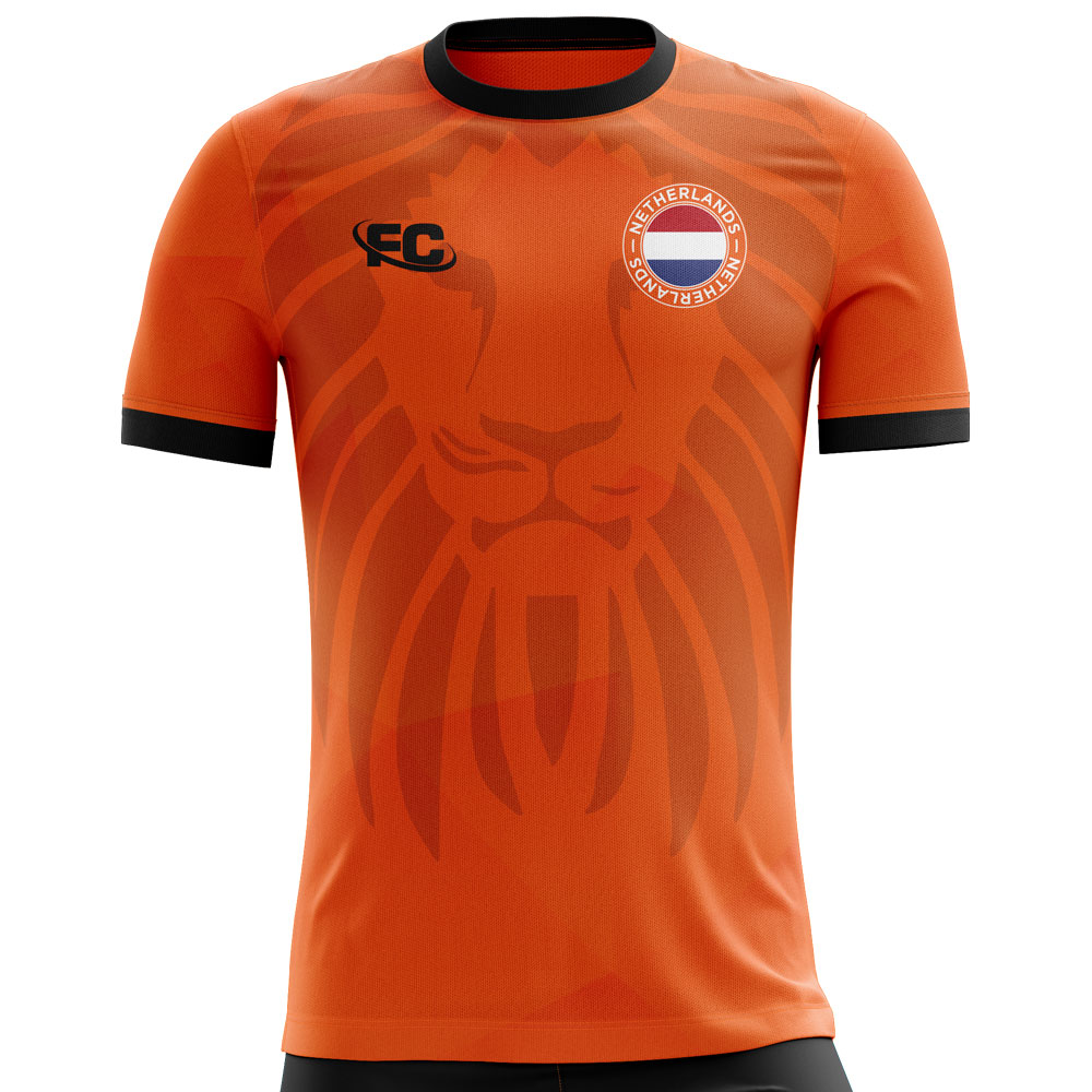 2018-2019 Holland Fans Culture Home Concept Shirt (BERGKAMP 10) - Little Boys