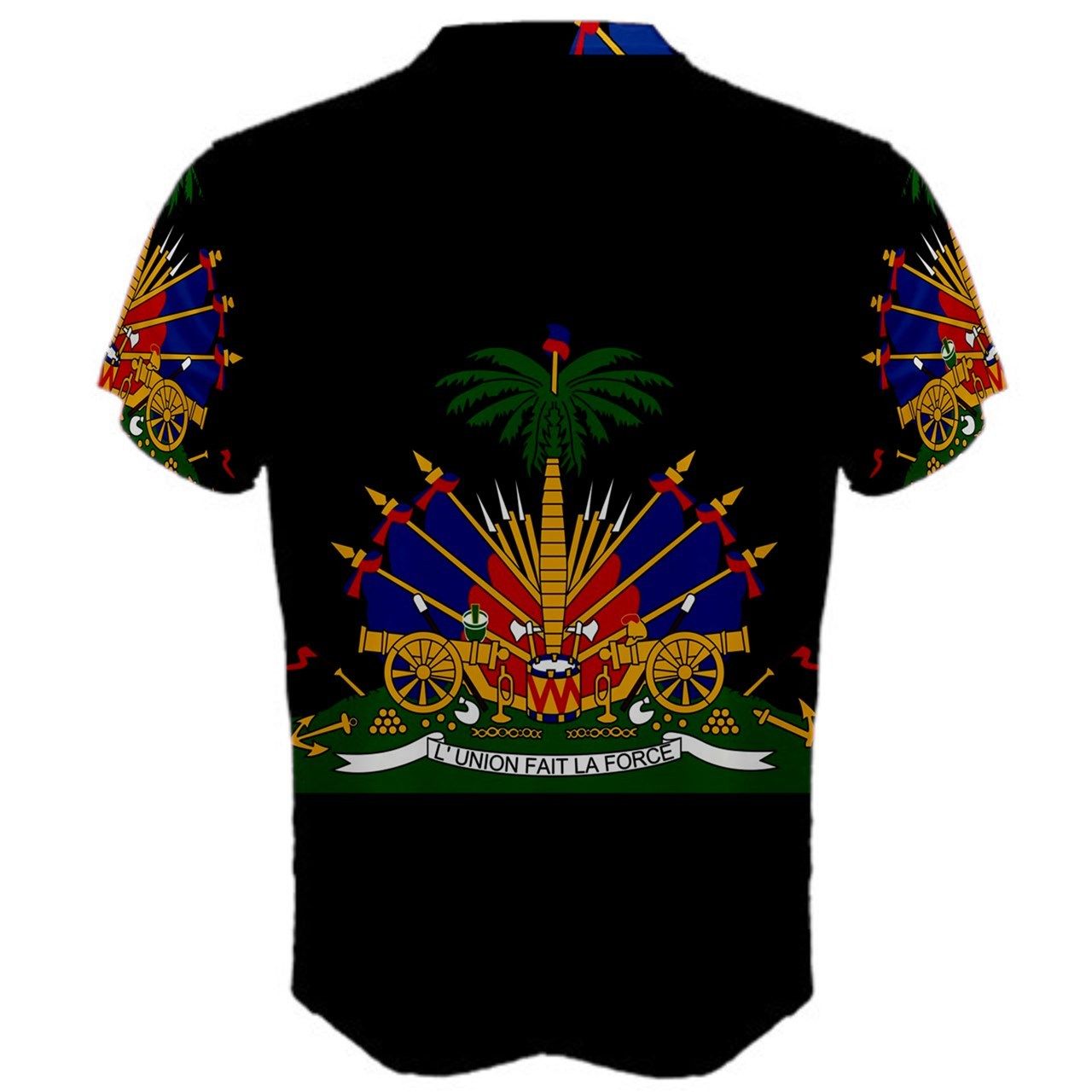 Haiti Coat of Arms Sublimated Sports Jersey