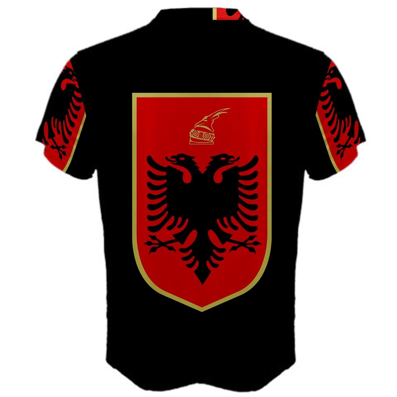 Albania Coat of Arms Sublimated Sports Jersey