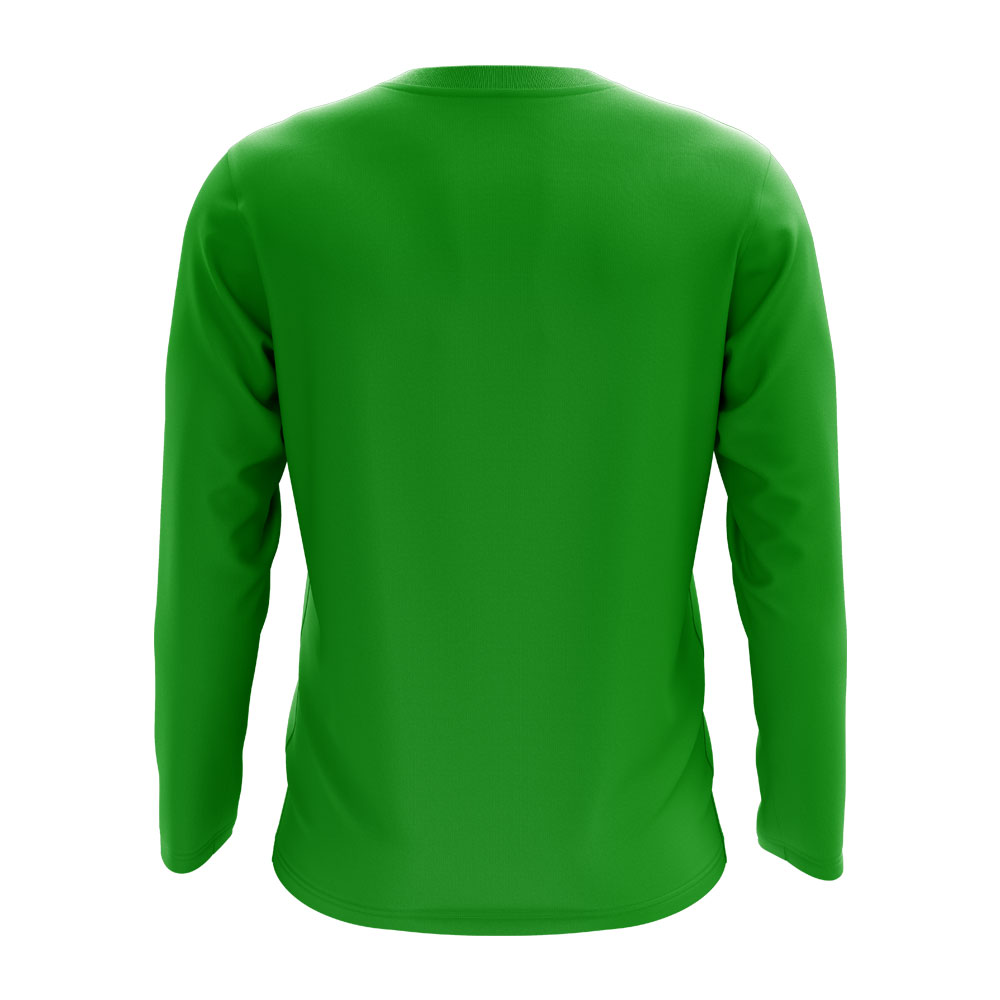 Algeria Core Football Country Long Sleeve T-Shirt (Green)