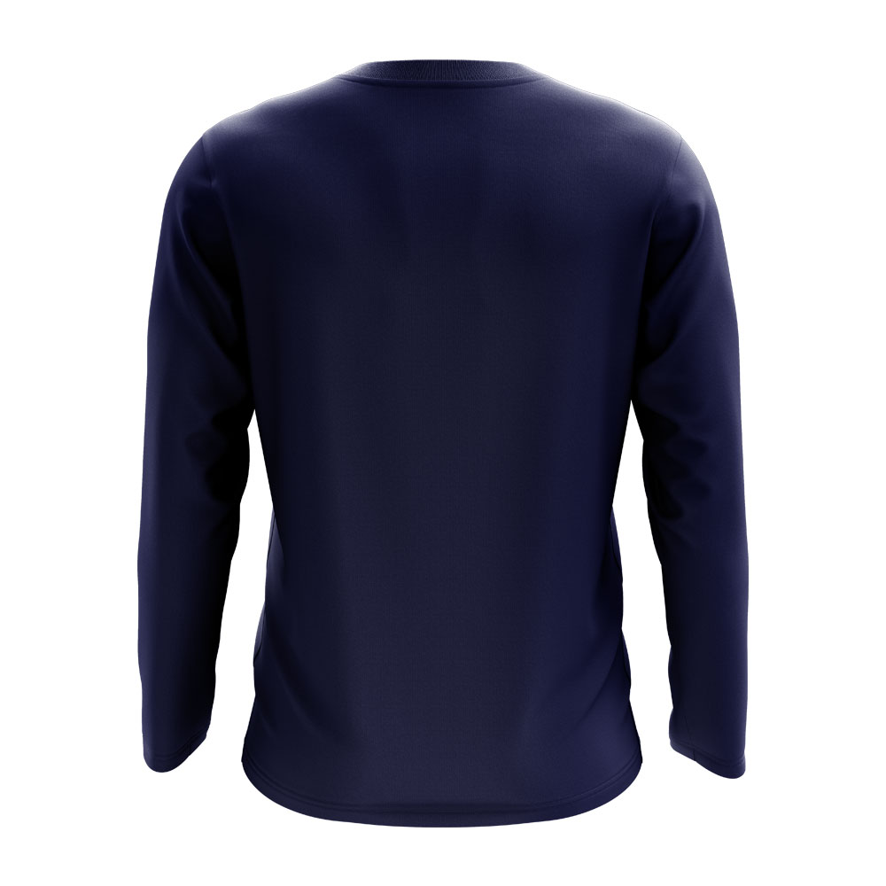 New Zealand Core Football Country Long Sleeve T-Shirt (Navy)