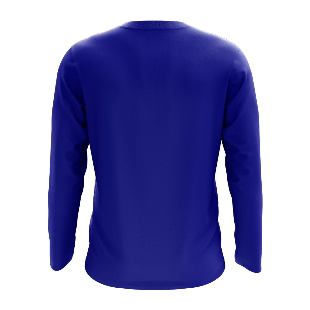 Honduras Core Football Country Long Sleeve T-Shirt (Royal)