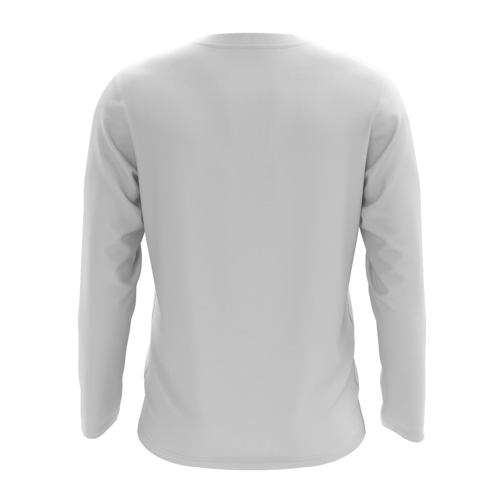 Cambodia Core Football Country Long Sleeve T-Shirt (White)