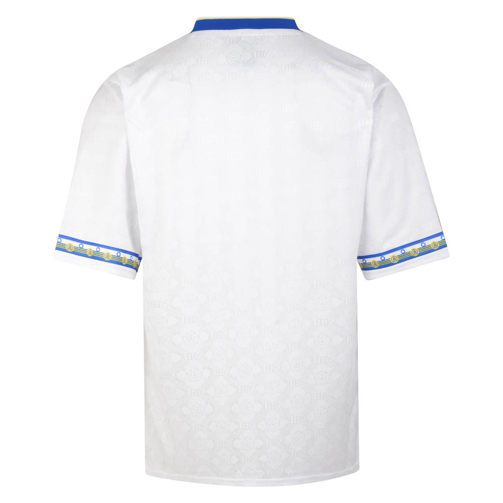 Score Draw Leeds United 1993 Admiral Retro Football Shirt (Deane 9)