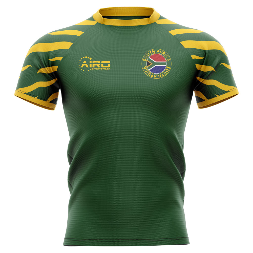 2024-2025 South Africa Springboks Home Concept Rugby Shirt (Allende 12)