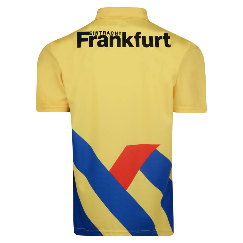 Score Draw Eintracht Frankfurt 1994 Away Retro Football Shirt