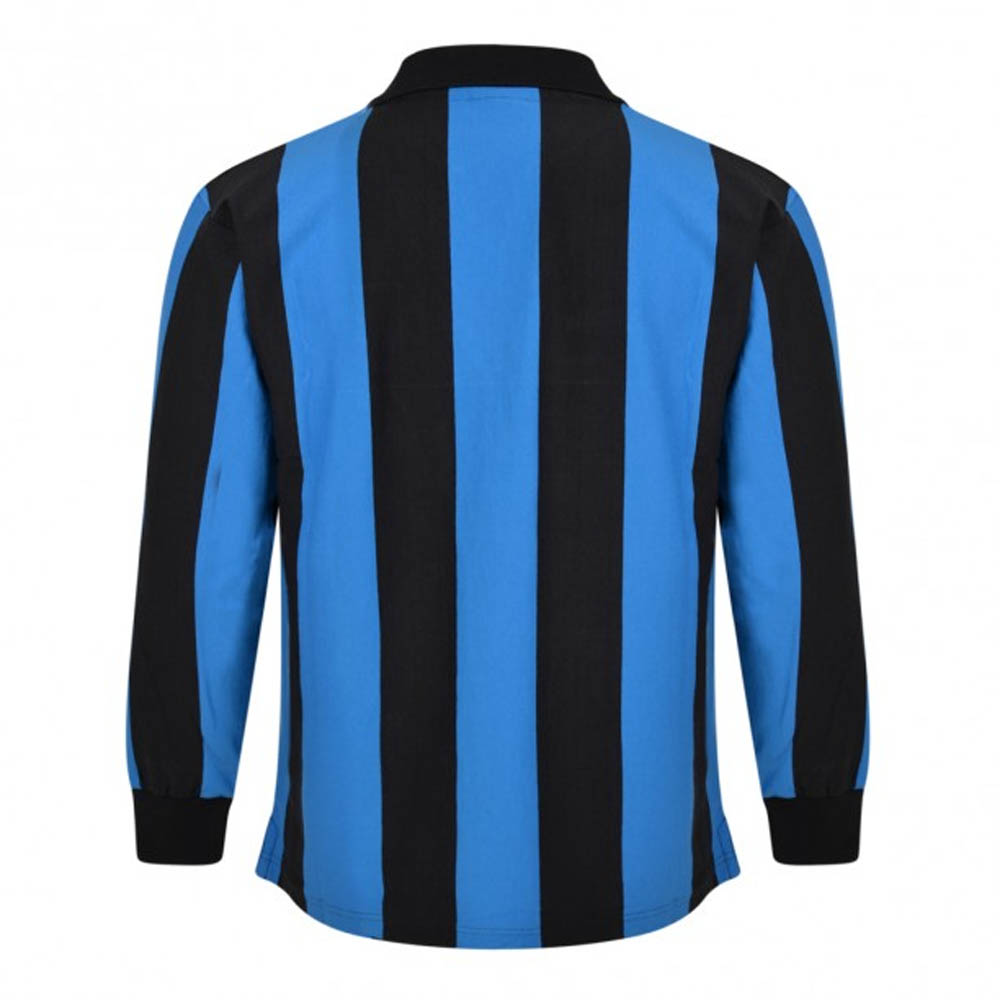 Score Draw Internazionale 1964 European Cup Final Retro Football Shirt