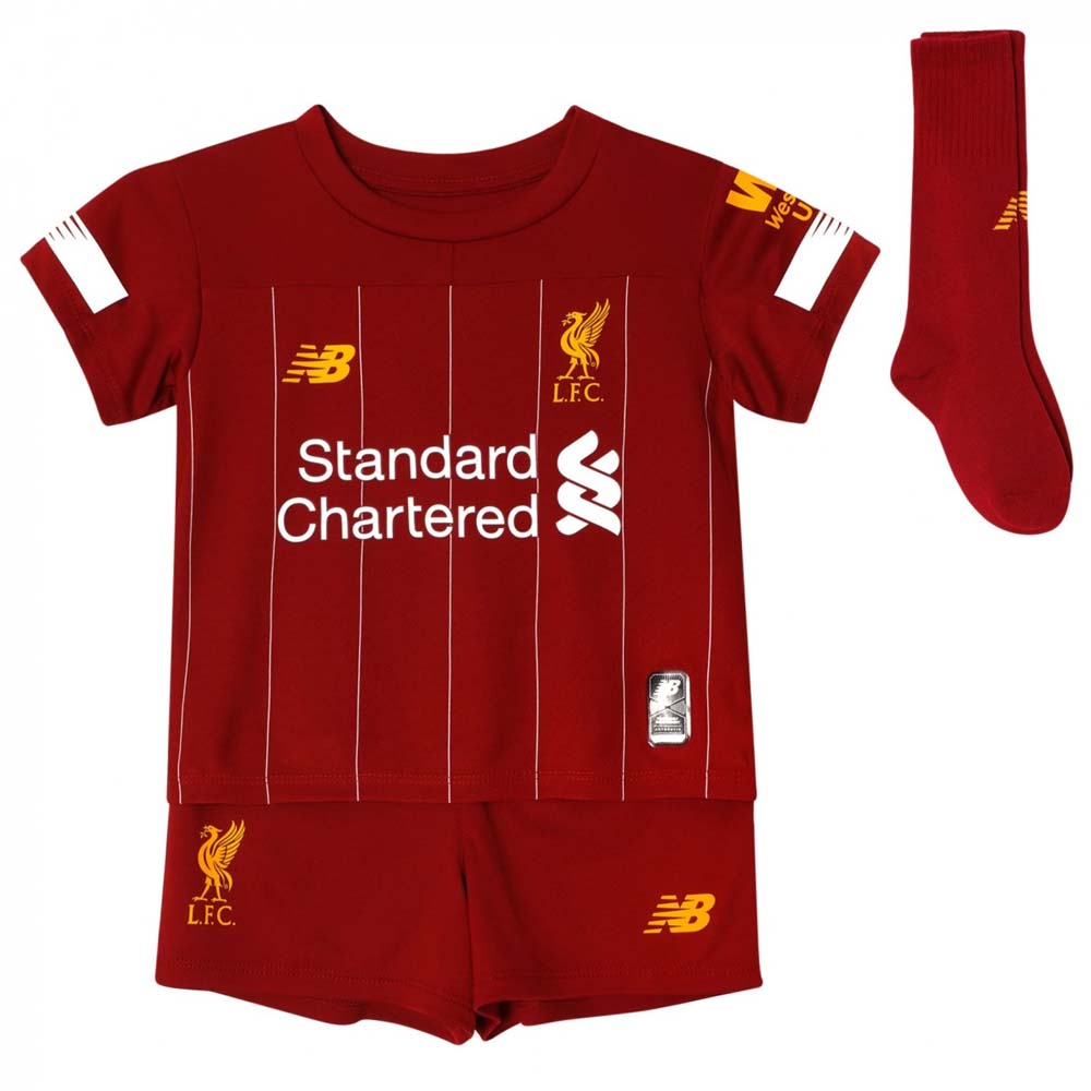 2019-2020 Liverpool Home Little Boys Mini Kit (FIRMINO 9)