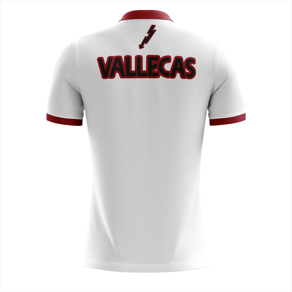 2024-2025 Rayo Vallecano Home Concept Football Shirt - Kids