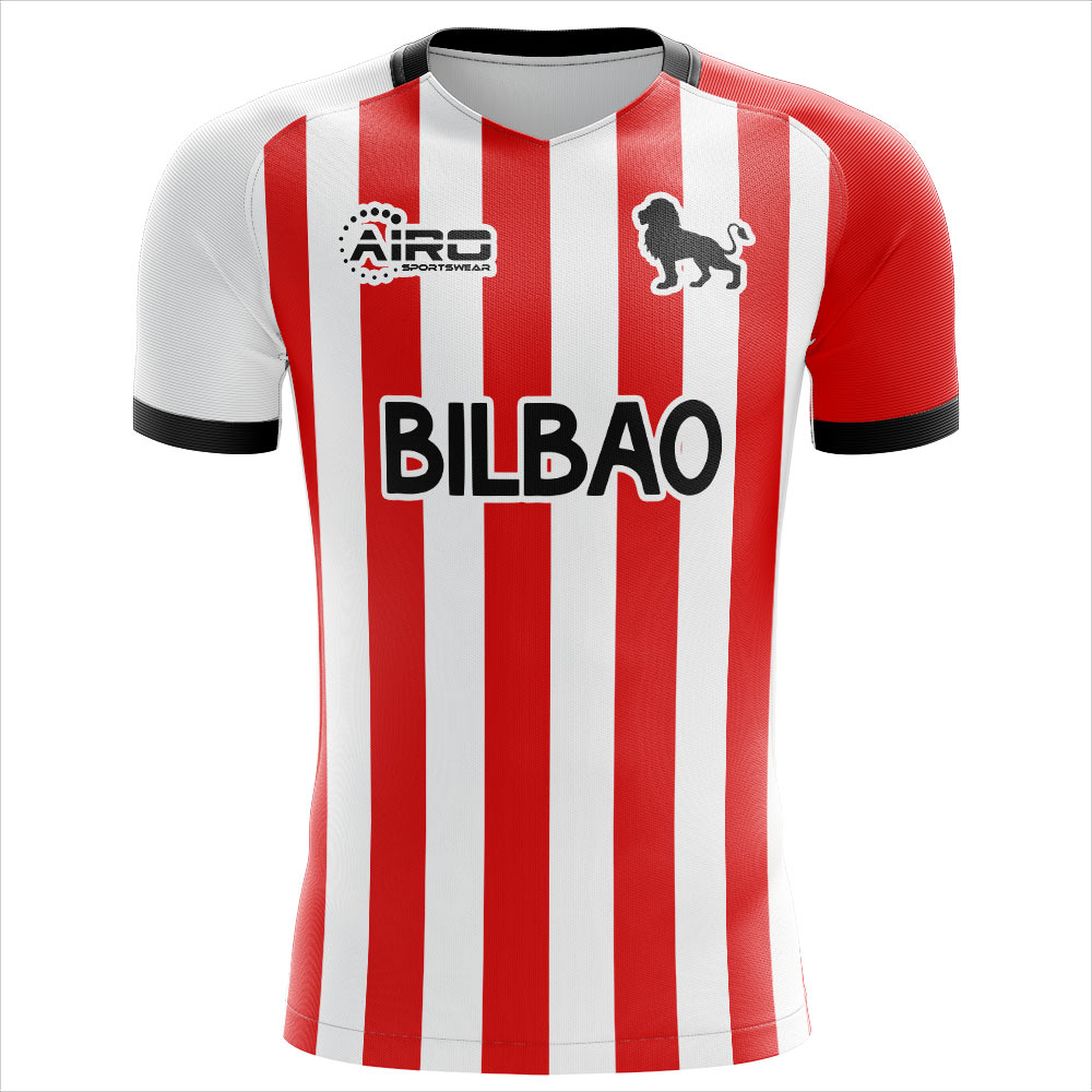 2024-2025 Athletic Bilbao Home Concept Football Shirt - Kids (MUNIAIN 10)