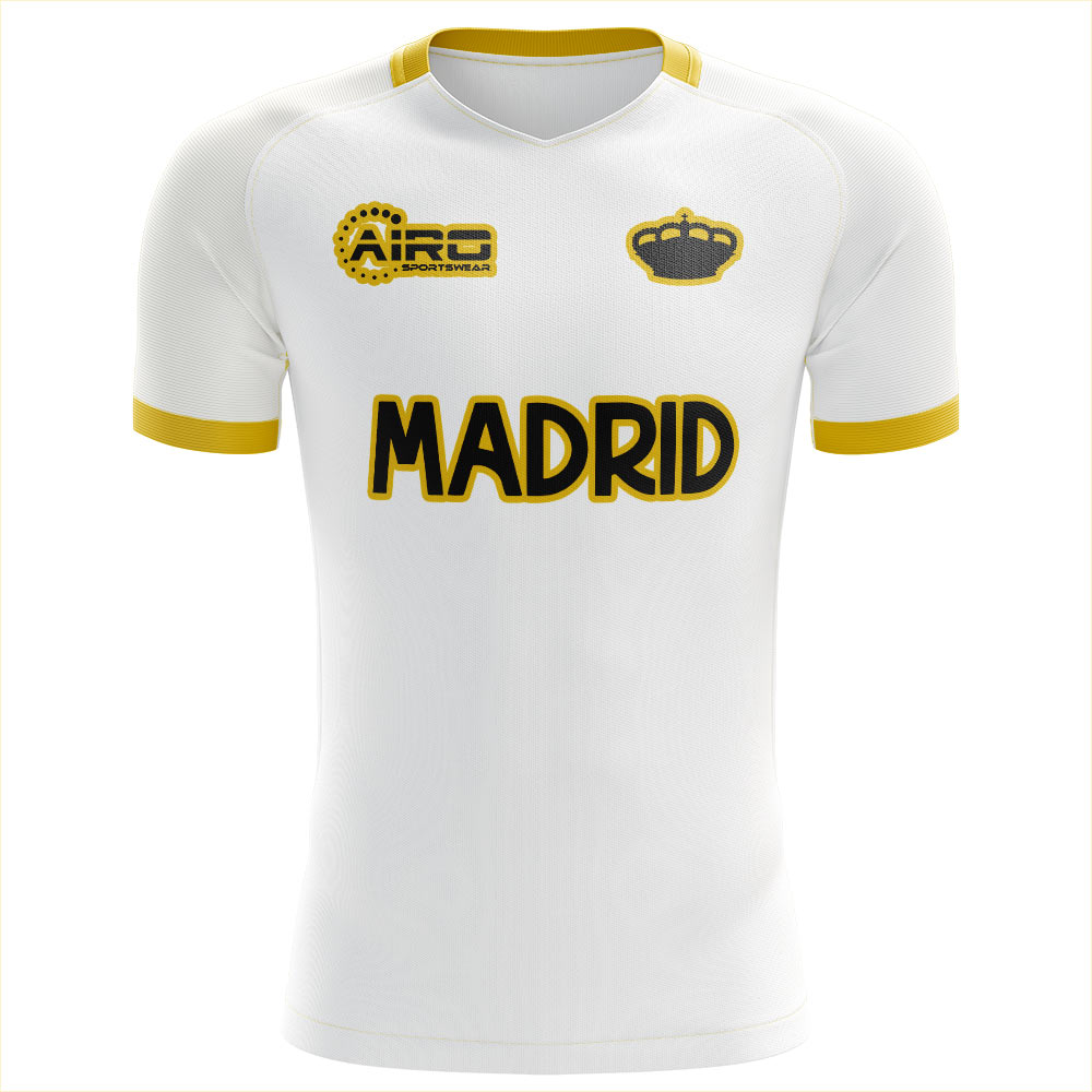 2024-2025 Madrid Concept Training Shirt (White) (Your Name)