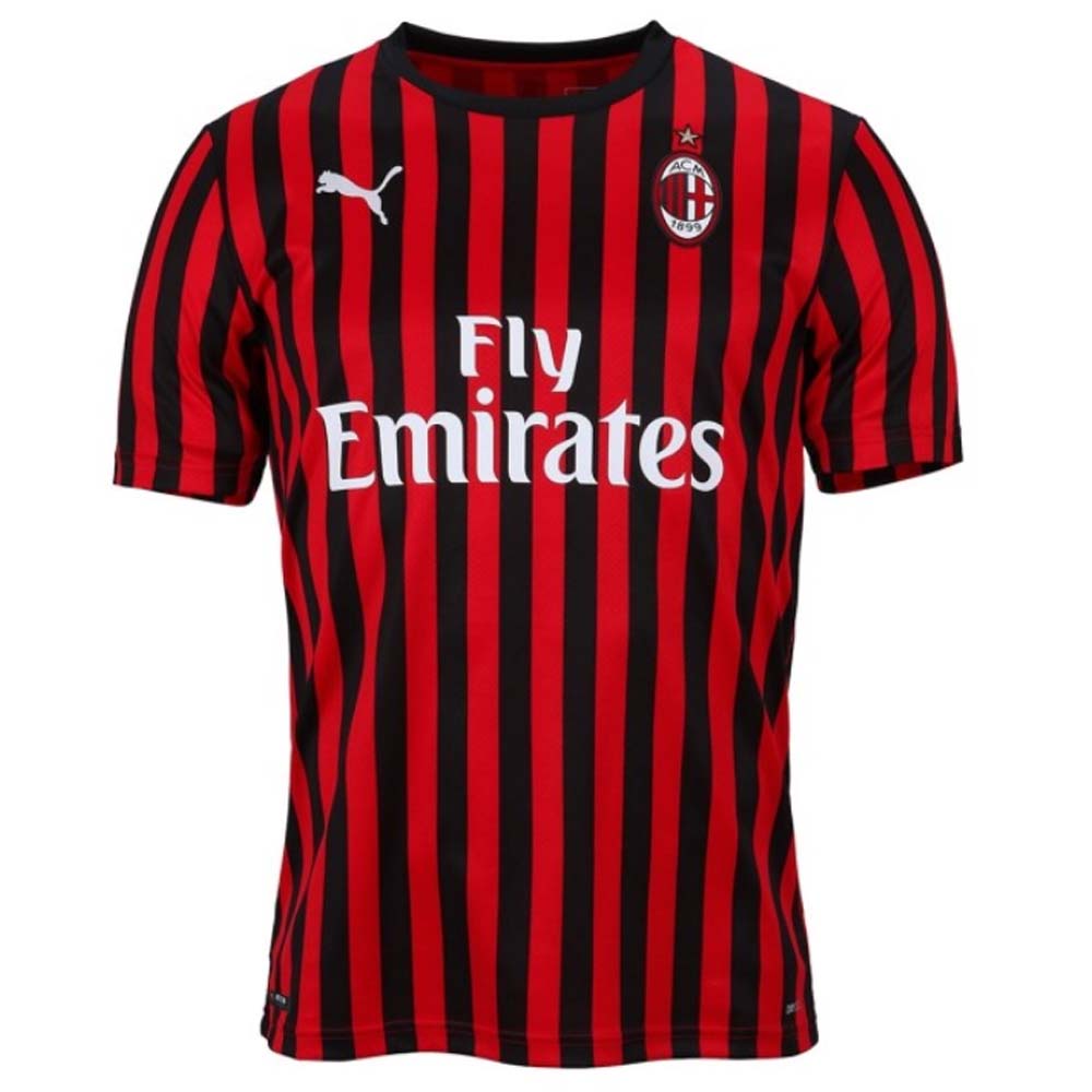 2019-2020 AC Milan Puma Home Football Shirt (PIATEK 9)