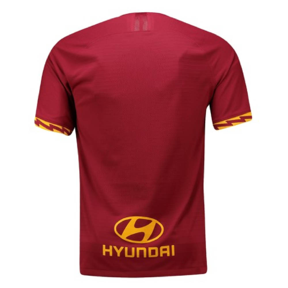 2019-2020 Roma Authentic Vapor Match Home Nike Shirt (DE ROSSI 16)