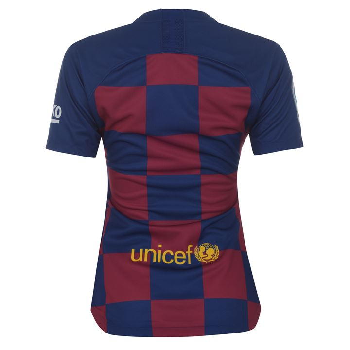 2019-2020 Barcelona Home Nike Ladies Shirt (S.ROBERTO 20)