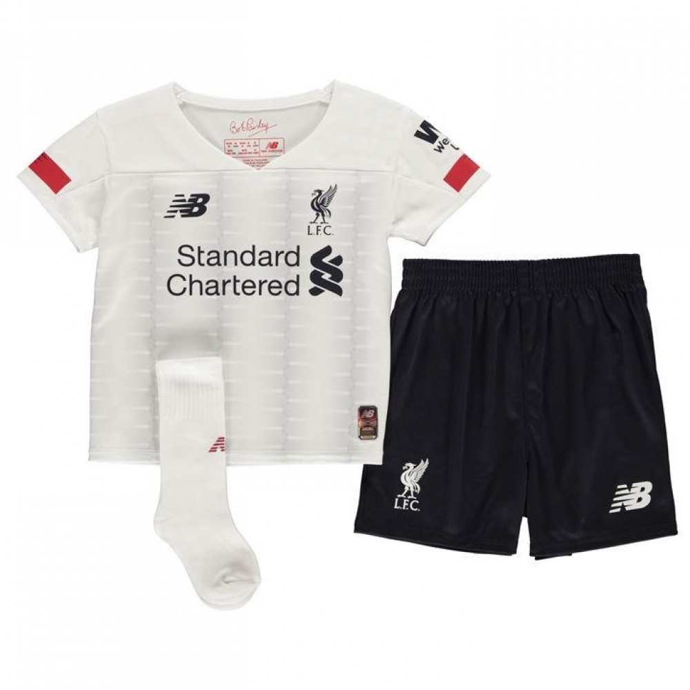 2019-2020 Liverpool Away Little Boys Mini Kit (Kuyt 18)