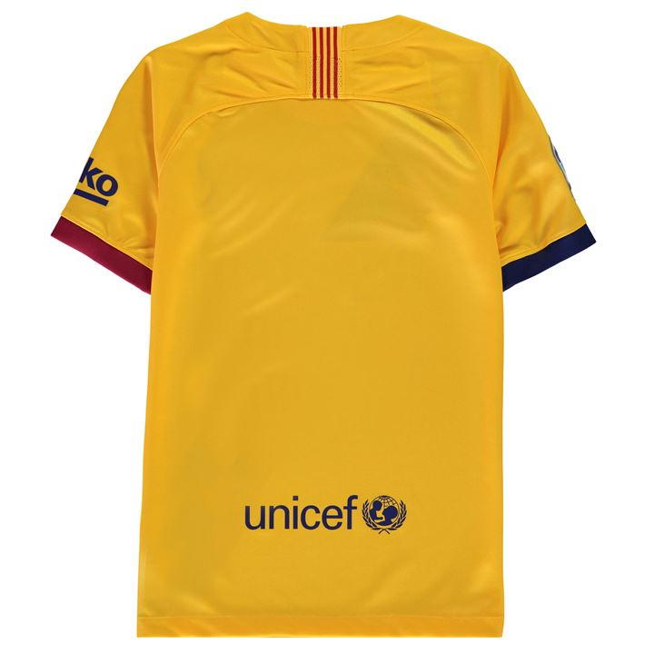 2019-2020 Barcelona Away Nike Shirt (Kids) (MALCOM 14)