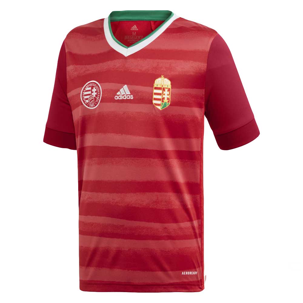 2020-2021 Hungary Home Adidas Football Shirt (Kids) (LANG 2)