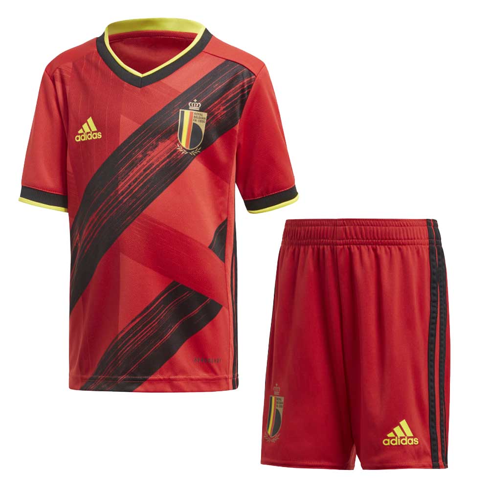 2020-2021 Belgium Home Adidas Mini Kit (DE BRUYNE 7)