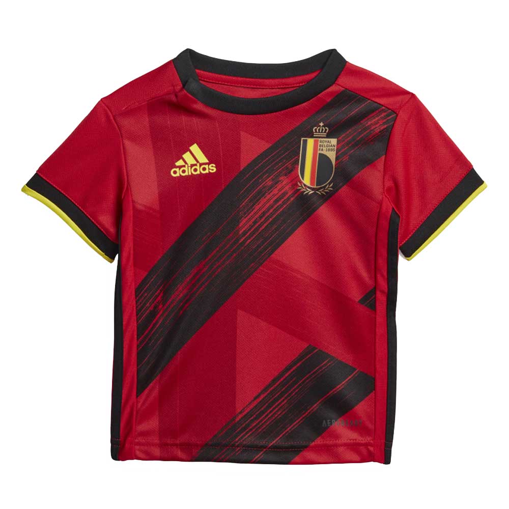 2020-2021 Belgium Home Adidas Baby Kit (DENAYER 4)