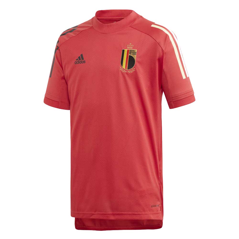 2020-2021 Belgium Adidas Training Shirt (Red) - Kids (DENAYER 4)