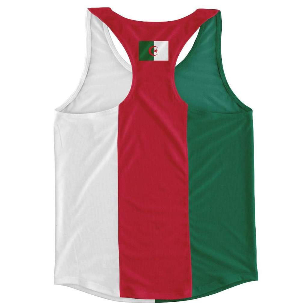 Algeria Flag Running Vest