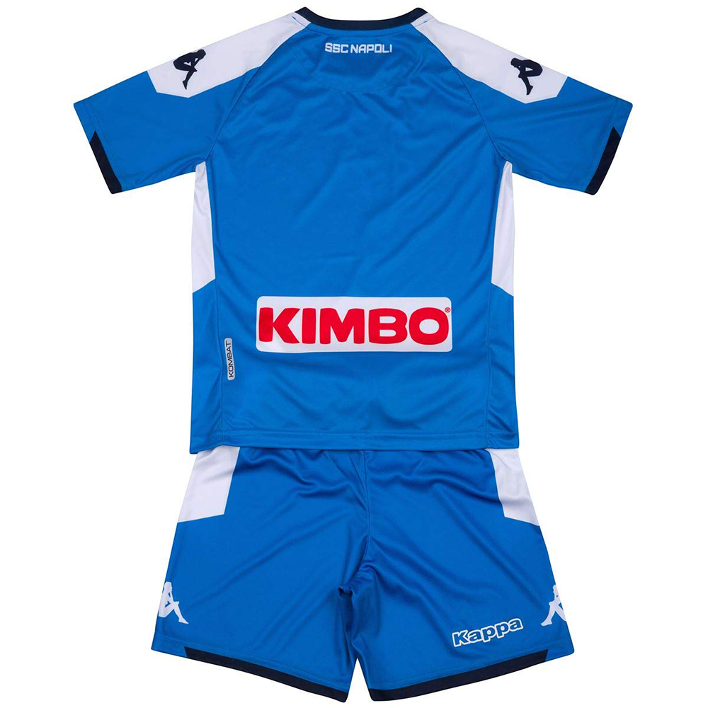 2019-2020 Napoli Kappa Home Football Kit (Kids)