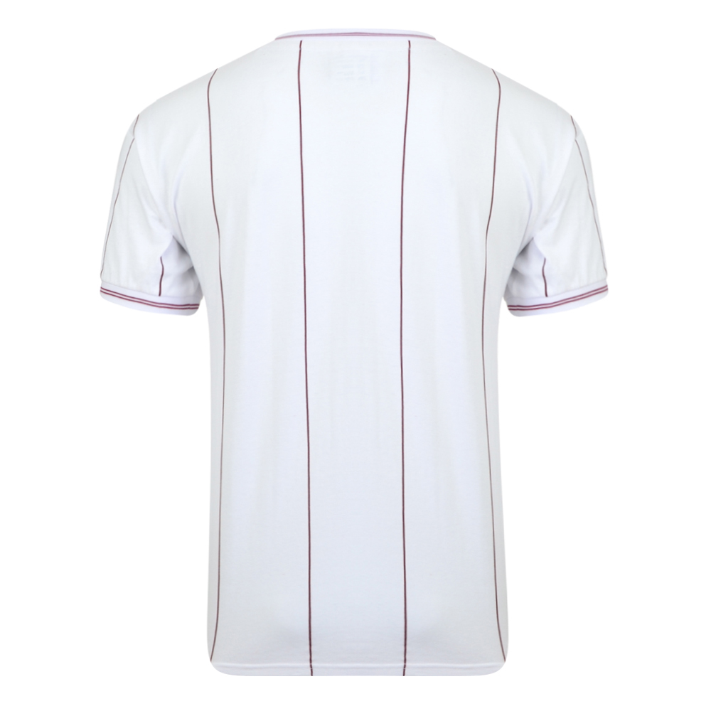 Score Draw Aston Villa 1982 Euro Final Retro Football Shirt (Morley 11)