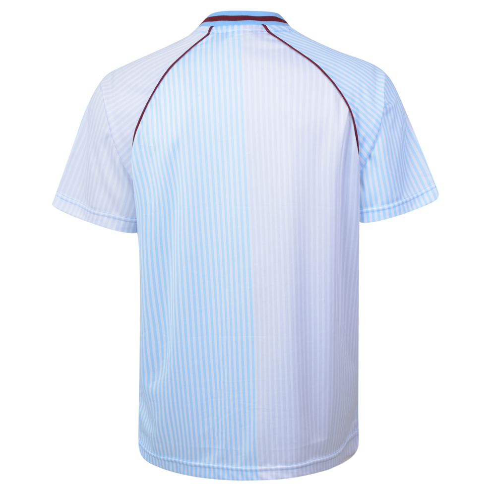 Score Draw Aston Villa 1988 Away Retro Football Shirt