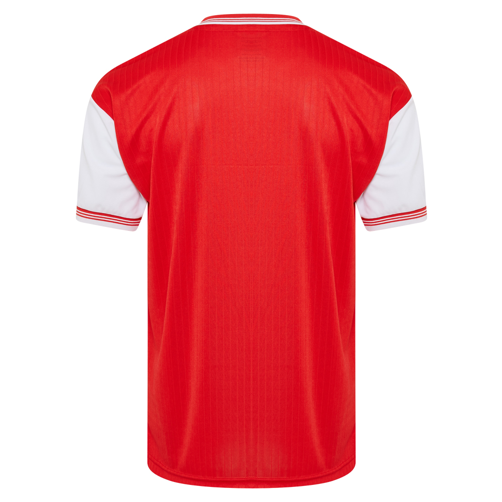 Score Draw Arsenal 1985 Centenary Retro Football Shirt (Keown 5)