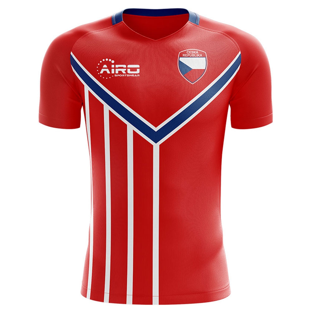 2024-2025 Czech Republic Home Concept Football Shirt (G SELASSIE 4)