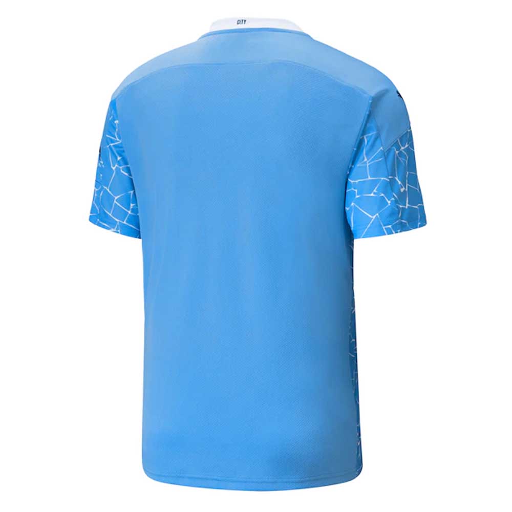 2020-2021 Manchester City Puma Home Football Shirt