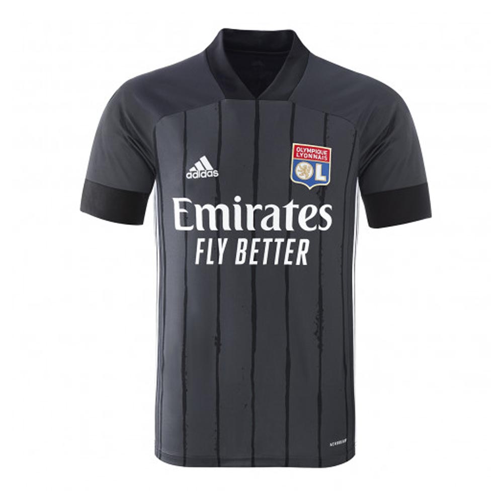 2020-2021 Olympique Lyon Adidas Away Football Shirt (BENZEMA 10)