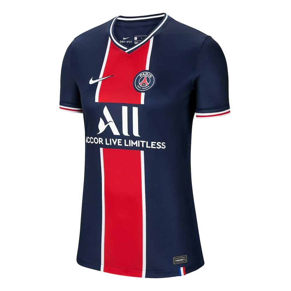 2020-2021 PSG Home Nike Womens Football Shirt (Your Name)