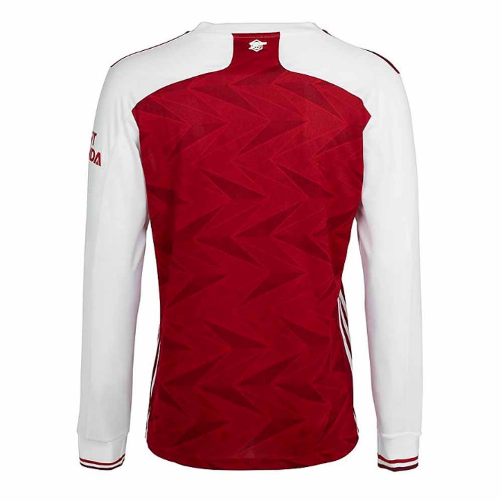 2020-2021 Arsenal Adidas Home Long Sleeve Shirt (ARTETA 8)