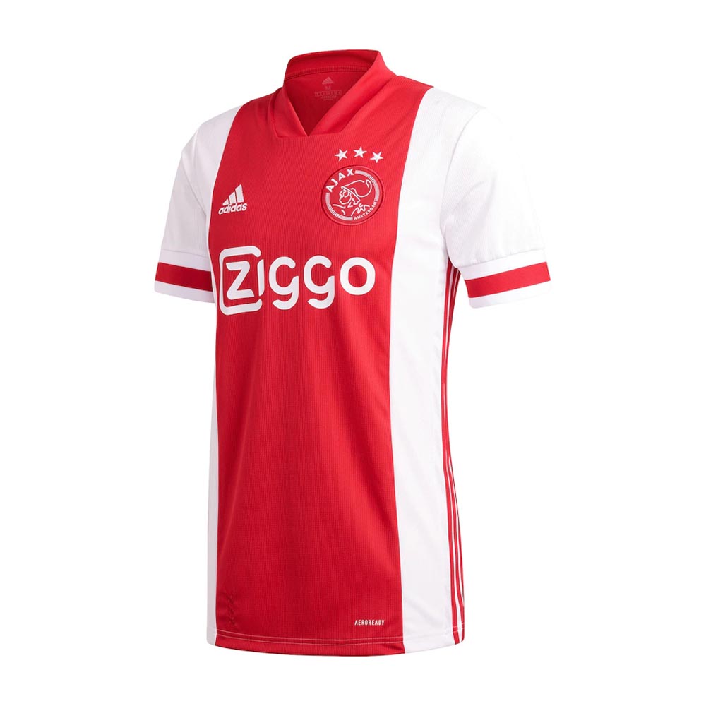 2020-2021 Ajax Adidas Home Shirt (Kids) (VAN DE BEEK 6)