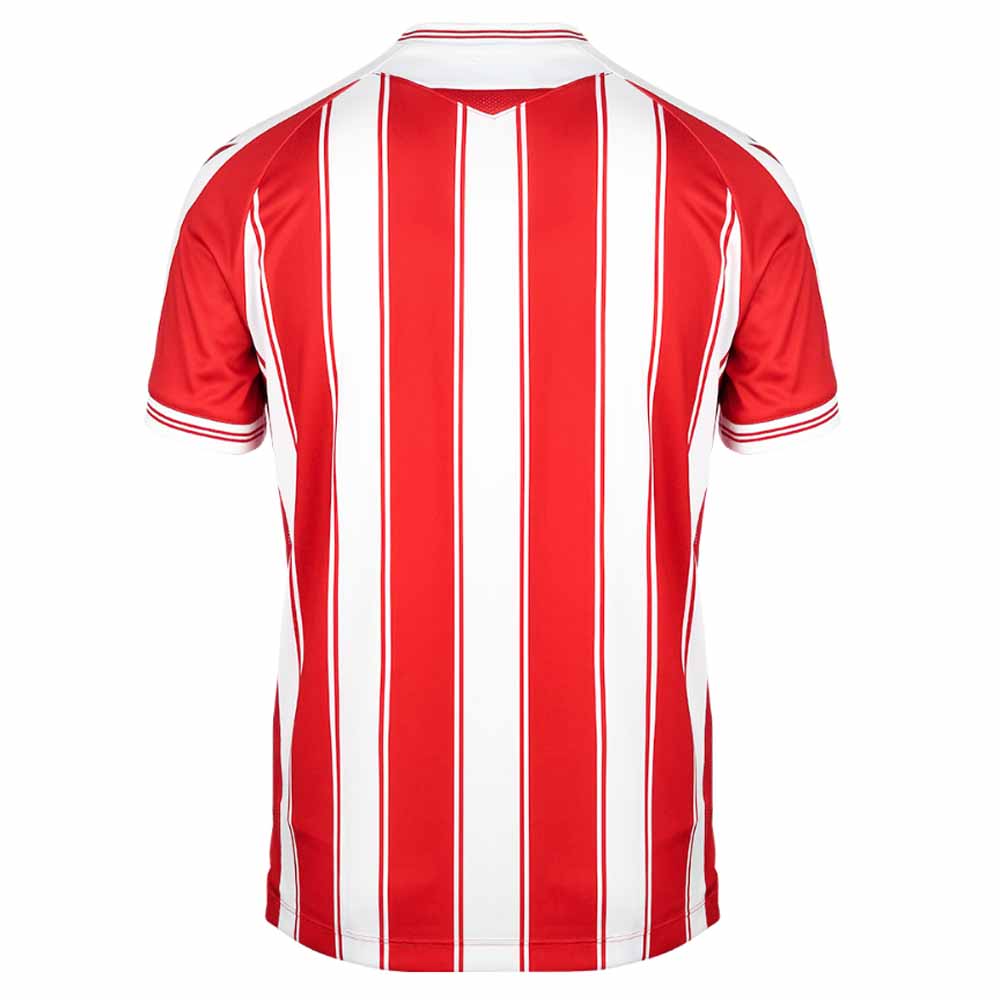 2020-2021 Stoke City Macron Home Football Shirt