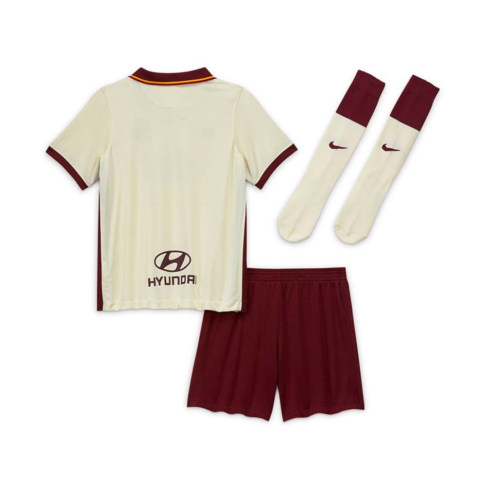 2020-2021 AS Roma Away Nike Little Boys Mini Kit (KOLAROV 11)