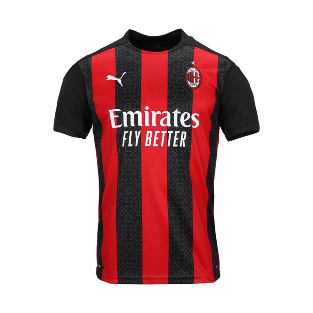 2020-2021 AC Milan Puma Home Football Shirt (IBRAHIMOVIC 11)