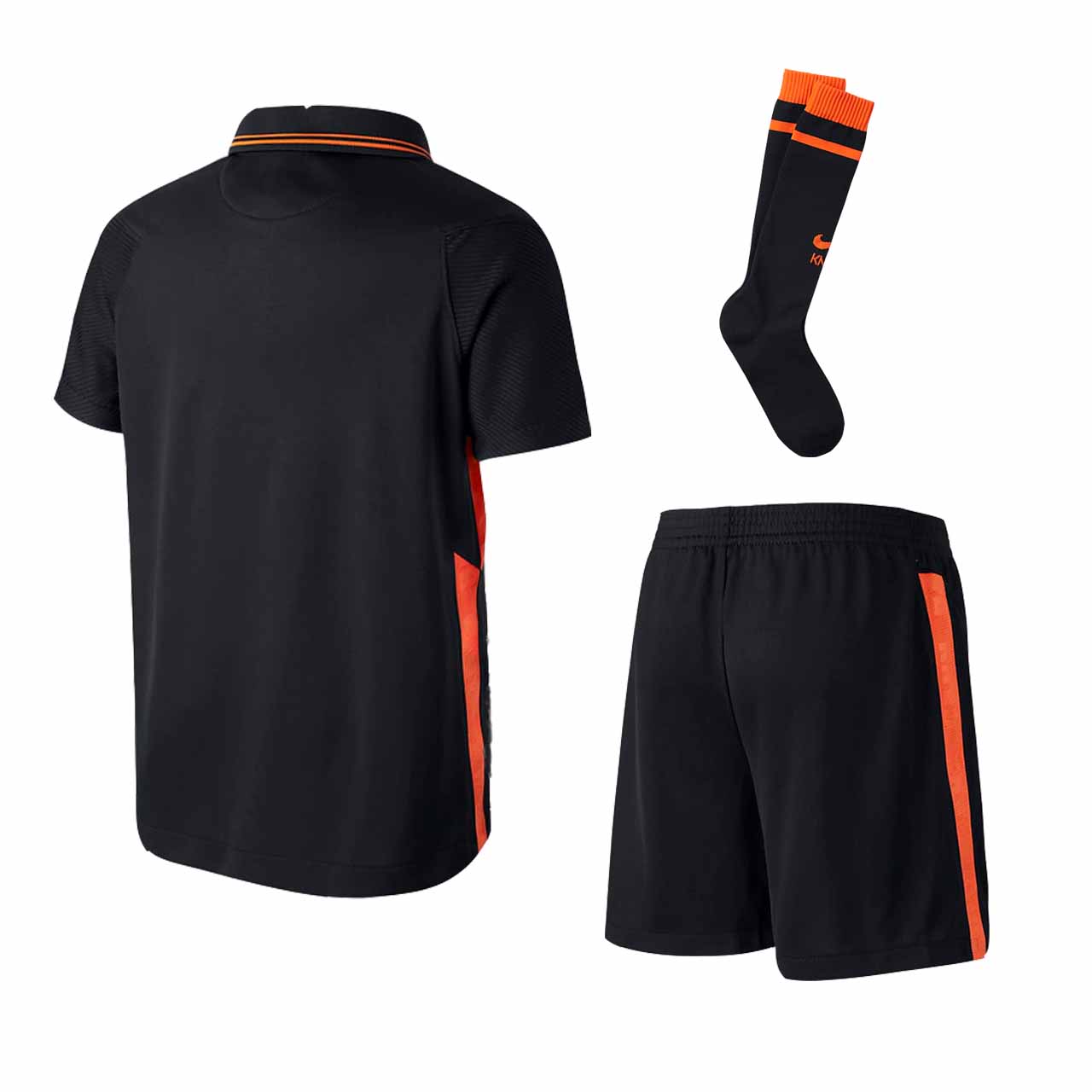 2020-2021 Holland Away Nike Mini Kit (VAN DE BEEK 20)