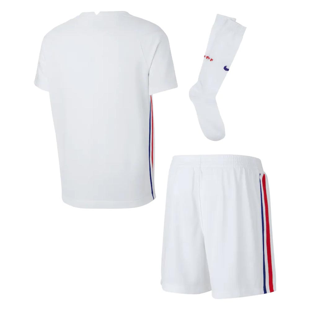 2020-2021 France Away Nike Little Boys Mini Kit (GIROUD 9)