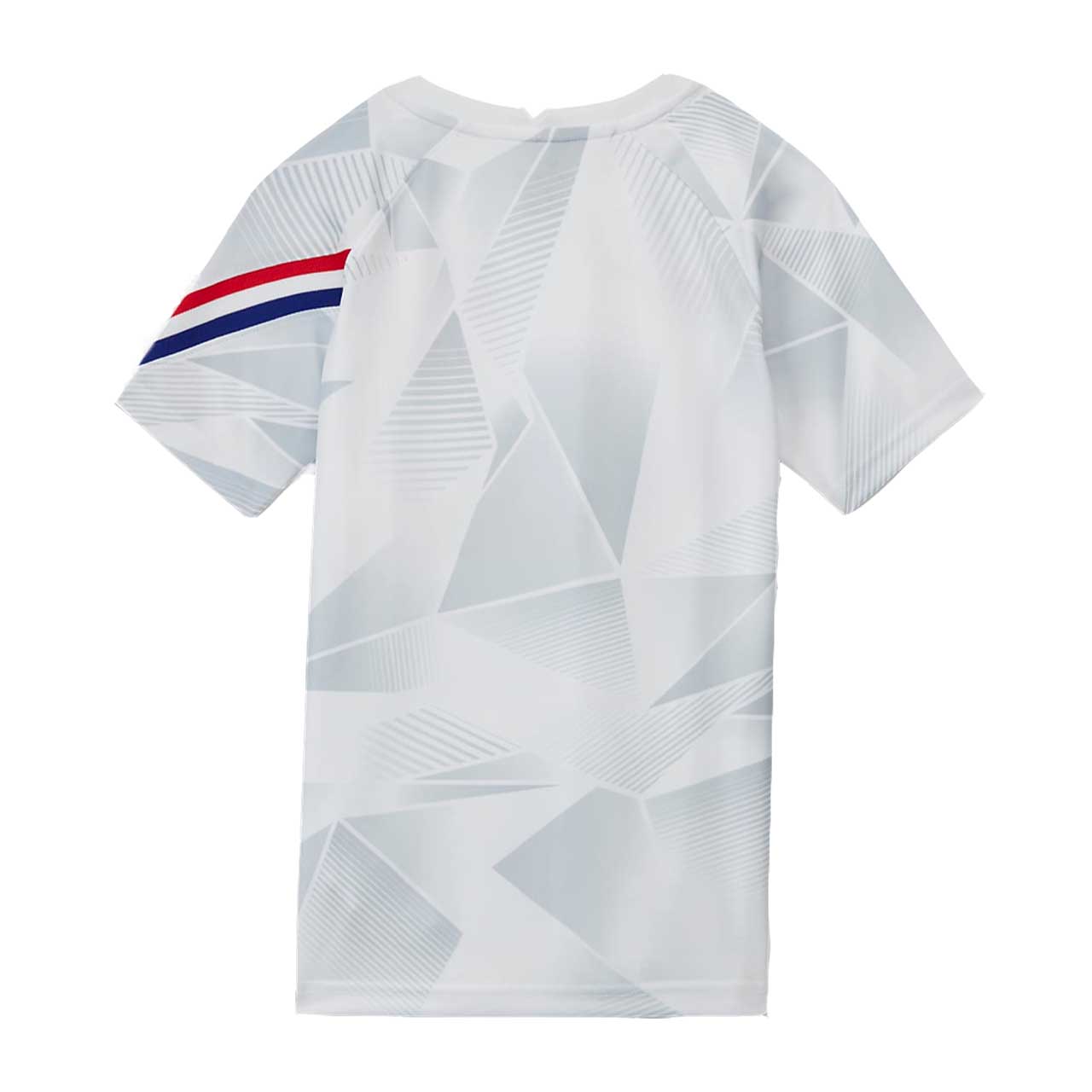 2020-2021 Holland Pre-Match Training Shirt (White) - Kids (VAN DE BEEK 20)